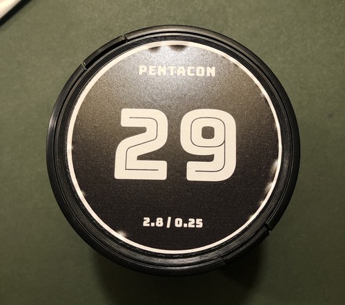 Pentacon 29mm m42 ef - pentacon,