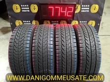 4 GOMME USATE 195/60 R16 C GOODYEAR Invernali Battistrada 80-90% Pneumatici Auto