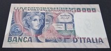 RARA CINQUANTAMILA 50000 LIRE VOLTO DI DONNA 3 DECRETI 12 GIUGNO 1978 ITALIA
