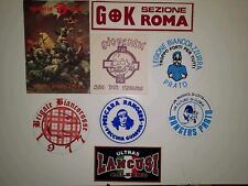 Adesivi ultras anni 80-90 Torino Prato Pescara Sulmona Salernitana