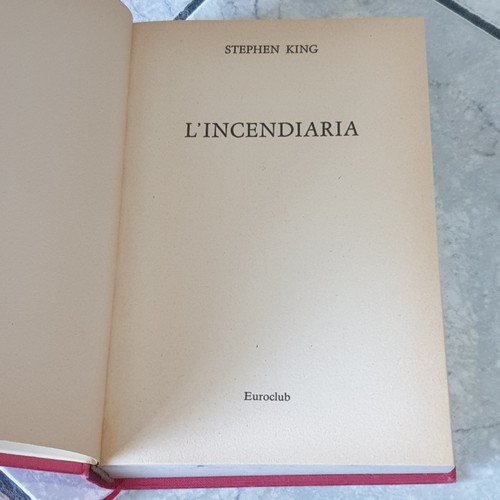 Incendiaria stephen king - di,