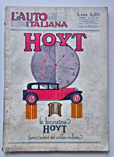 Rivista L' AUTO ITALIANA  Anno