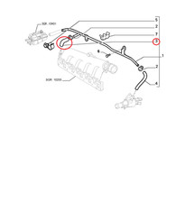 MANICOTTO FLESSIBILE POMPA