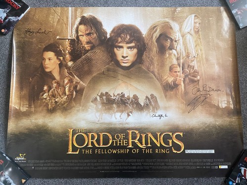 Christopher lee signed lord - christopher, of