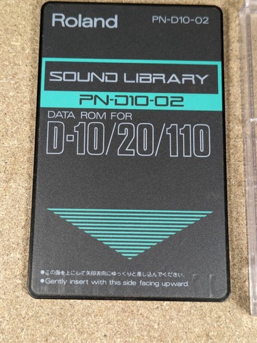 Rom cards per synth roland - rom,