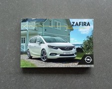 Libretto Manuale Uso Manutenzione  Opel Zafira C  ( 2015-2019)