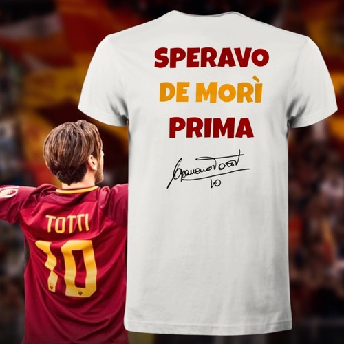 Shirt roma fans totti - t-shirt,