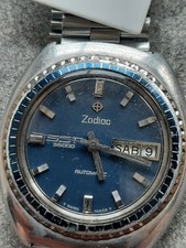 ZODIAC AUTOMATICO SST Cal.86 ANNI 70 DAY-DATE 36000 Alternanze.  Tutto originale