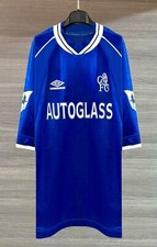 Maglia Calcio Chelsea 1998-99 Zola #25# Taglia L Vintage 