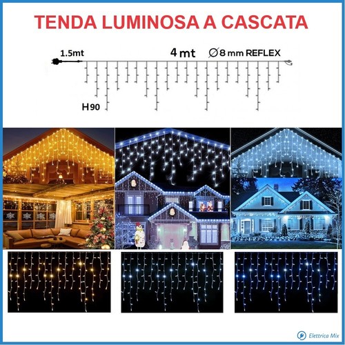 Tenda luminosa natalizia luci - luminosa,