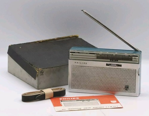 Philips violette radio - philips, 1964