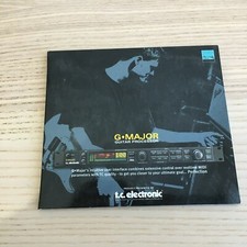 TC Electronic G Major Guitar Processor _ Demo CD 14 Tracce PROMO _ RARE