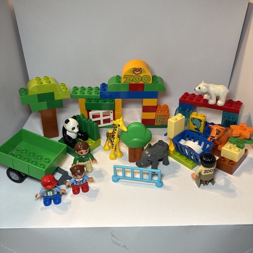 Lego duplo zoo - lego, giraffa