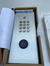 Clavier codé Haussmann Intratone - Avec Vigik - 1 relais - Argent Réf 10-4501