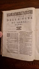 Vita dei Santi Padri, 1700