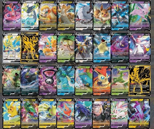 Lotto carte pokemon - carte,