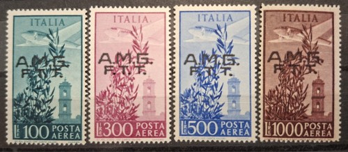 Trieste zona 1948 posta - zona,