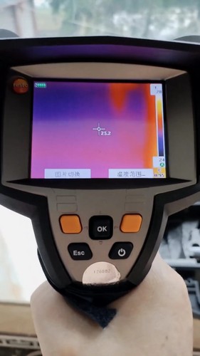 1pcs termocamera testo 882 via - testo,
