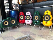 PODSPEAKERS SCANDYNA MINIPOD ROSSO COPPIA DIFFUSORI SET PIEDINI INCLUSI