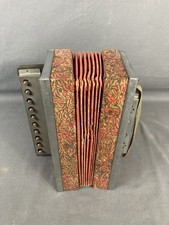 Organetto Est Europa 10 Bottoni Acuti 2 Bassi Seconda Metà 900