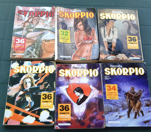 Skorpio raccolta lotto 6 - -,