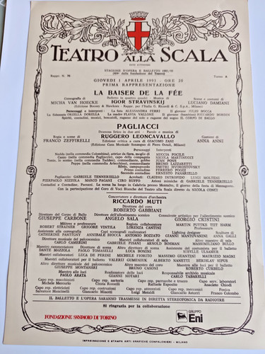Locandina scala pagliacci - locandina,