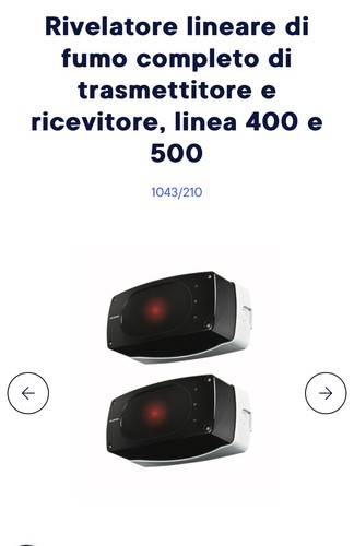 Rivelatore antincendio lineare - rivelatore,