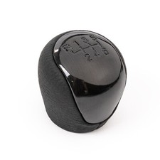 Pomello Leva del Cambio per Hyundai Elantra i30 Kia Soul 6 Marce Nero Pelle