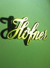 1 x LOGO per Old HÖFNER PVC