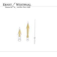 Lancette dell'orologio bianco / giallo 9,5 | 13,5 | 13,5 mm