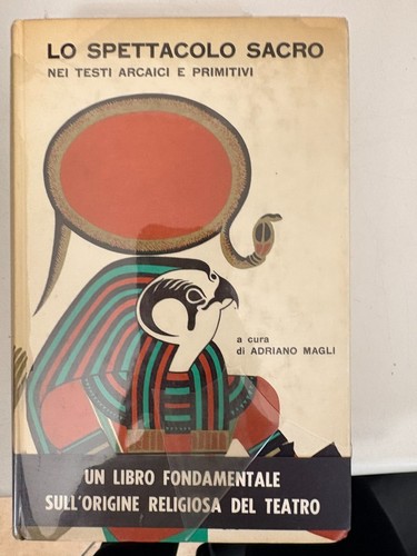 Spettacolo sacro nei testi - sacro,