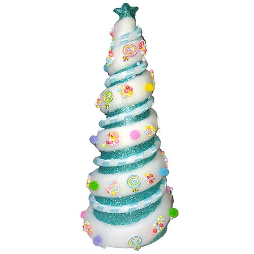 Albero natale glitterato - natale,