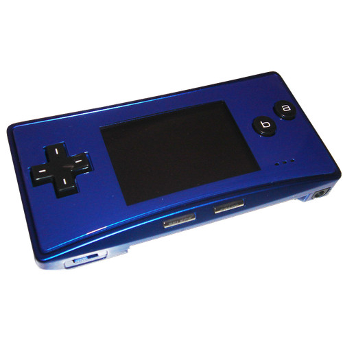 Game boy advance - game, azul