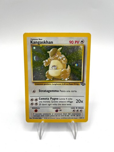 Carta pokemon kangaskhan - pokemon, set