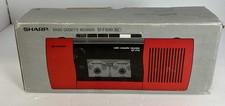 Radio epoca sharp rossa - radio,