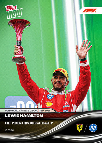 Lewis hamilton 2026 topps - lewis,