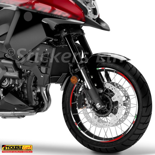 Adesivi ruote moto strisce