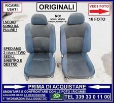 SEDILE SEDILI ANTERIORE SINISTRO GUIDA SX DESTRO PASSEGGERO DAIHATSU TERIOS 2 J2