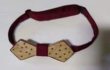 PAPILLON IN LEGNO A POIS