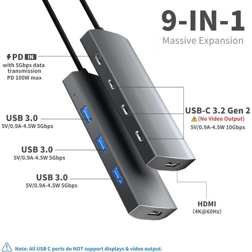 Hub usb type 3 - usb, a