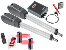 Attuatore cancello girevole Summer Twist 350 Rapido 2 ante EADAMS set 4in1F 30% più veloce