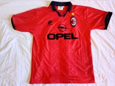 Maglia Milan rossa numero 6 Franco Baresi 96/97 3° maglia ufficiale taglia L