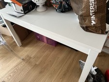 Tavolo BJURSTA Ikea allungabile bianco 84 x 140-220