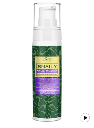 Crema viso bava - viso, lumaca
