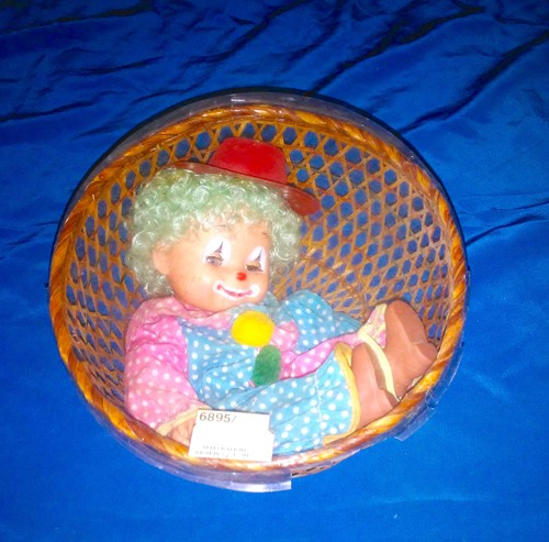 Bambolotto clown vintage - vintage, su