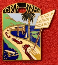 ORTA STRESA LAGO MAGGIORE OND LORIOLI MILANO CIONDOLO RICORDO GITA AUTO 1939