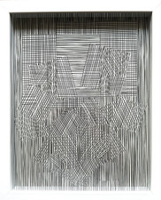 Victor Vasarely - Due serigrafie sovrapposte, creano l'effetto cinetico - 1978