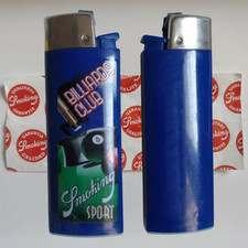 ACCENDINI THE SMOKING COLLECTION SERIE SPORT BLU GIOCO BILIARDO BILLIARDS CLUB