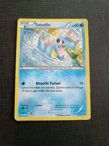 Pokemon totodile 12 - totodile, 5/12