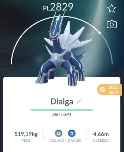 Pokemon dialga - pokemon, go